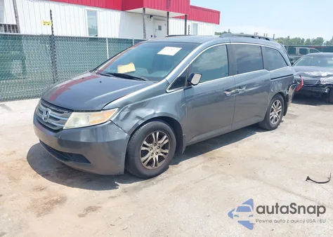 2011 Honda Odyssey Ex-L z USA, uszkodzony, nr VIN 5FNRL5H62BB091023